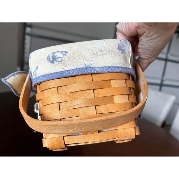 Longaberger Seashell beach basket combo - Picture 8 of 8